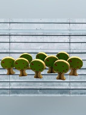 Thomas & Friends Wooden Green and Brown Apple Tree Figures